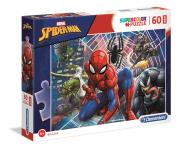 Opakowanie Puzzle 60 maxi Super kolor Spiderman