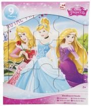Opakowanie Puzzle drewniane Disney Princes 9 el.