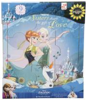 Opakowanie Puzzle drewniane Frozen 9 el.