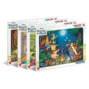 Opakowanie Puzzle ramkowe 15 Super kolor Winnie the pooh
