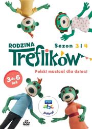 Rodzina Treflików. Sezon 3 i 4 (2 DVD). Wydawca: Telewizja Polska S.A.. Dadada.pl Opakowanie Rodzina Treflików. Sezon 3 i 4 (2 DVD)