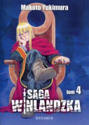 Saga Winlandzka 4. Autor: Yukimura Makoto. Dadada.pl Okładka książki Saga Winlandzka 4
