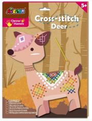 Ścieg krzyżowy Jeleń. Wydawca: Russell. Dadada.pl Opakowanie Ścieg krzyżowy Jeleń