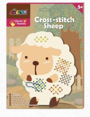 Ścieg krzyżowy Owca. Wydawca: Russell. Dadada.pl Opakowanie Ścieg krzyżowy Owca