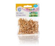 Opakowanie Spinacze drewniane 50szt Rustykalne klamerki ASTRA