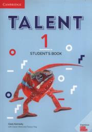 Talent 1 Student's Book. Autor: Kennedy Clare, Ward Ciaran, Ting Teresa. Dadada.pl Okładka książki Talent 1 Student's Book