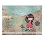 Opakowanie Teczka kopertowa A4 PP z zatrzaskiem ANEKKE