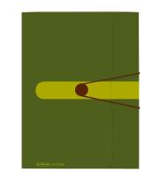 Opakowanie Teczka rysunkowa A4 PP z gumką zielona