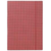 Opakowanie Teczka z gumką DONAU karton A4 czerwona w kratę 25 sztuk