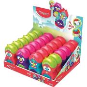 Opakowanie Temperówka z gumką Loopy Totem 1 otwór (24szt)