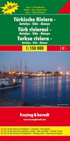 Opakowanie Turcja - Riwiera Antalya-Side-Alanya 1:150 000