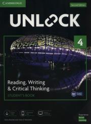 Unlock 4 Reading, Writing, & Critical Thinking Student's Book. Autor: Sowton Chris, Kennedy Alan S.. Dadada.pl Okładka książki Unlock 4 Reading, Writing, & Critical Thinking Student's Book