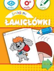 Okładka książki Widzę, myślę, rysuję. Śmieszne łamigłówki