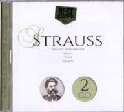 Okładka książki Wielcy kompozytorzy - Strauss (2 CD)