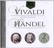 Wielcy kompozytorzy - Vivaldi, Handel (2 CD). Autor: Jerzy Fryderyk-Handel. Dadada.pl Okładka książki Wielcy kompozytorzy - Vivaldi, Handel (2 CD)