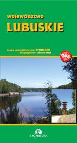 Okładka książki Województwo lubuskie 1:200 000