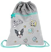 Worek na buty Barbie szary. Wydawca: Paso. Dadada.pl Opakowanie Worek na buty Barbie szary