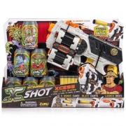 Opakowanie X-Shot Zombie XCESS 6 puszek 12 strzałek 8 dysków