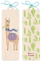 Zakładka drewniana Lama. Wydawca: Cozywood. Dadada.pl Opakowanie Zakładka drewniana Lama