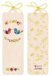 Opakowanie Zakładka drewniana Ptaszki