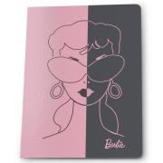 Opakowanie Zeszyt A4 w kratkę 96 kartek Barbie 5 sztuk