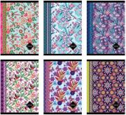 Opakowanie Zeszyt A5 w kratkę 54 kartki Catalina Estrada 10 sztuk mix