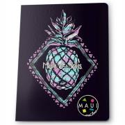 Opakowanie Zeszyt A5 w kratkę 60 kartek Maui and Sons ananasy 5 sztuk