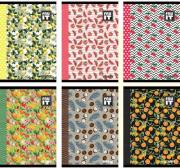 Opakowanie Zeszyt A5 w linie 54 kartki  Street Fruits A5 10 sztuk mix