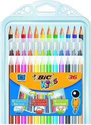 Zetaw koloringowy 3w1 Kredki 36szt BIC. Wydawca: Bic. Dadada.pl Opakowanie Zetaw koloringowy 3w1 Kredki 36szt BIC