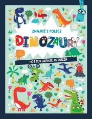 Okładka książki Znajdź i policz. Dinozaury