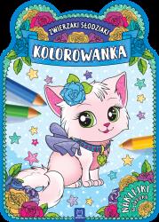 Okładka książki ZWIERZAKI SŁODZIAKI KOLOROWANKA