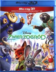 Zwierzogród (2 Blu-ray) 3D. Autor: Paweł Domagała. Dadada.pl Okładka książki Zwierzogród (2 Blu-ray) 3D