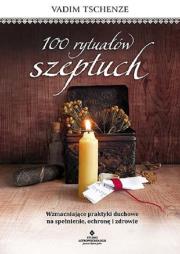 100 rytuałów szeptuch. Autor: Vadim Tschenze. Dadada.pl Okładka książki 100 rytuałów szeptuch