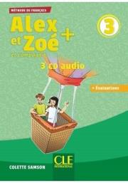 Okładka książki Alex et Zoe plus 3 CD audio