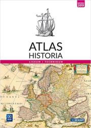 Okładka książki Atlas Historia. Liceum i Technikum WSIP