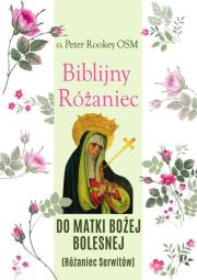 Okładka książki Biblijny różaniec Matki Bożej Bolesnej