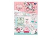 Opakowanie Blok kreatywny A4 z naklejkami Botanique