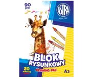 Opakowanie Blok rysunkowy A3/20K 90g (10szt) ASTRA