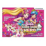 Opakowanie Blok rysunkowy A4/20 kartek biały Barbie Video Games
382103