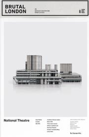 Okładka książki Brutal London: National Theatre