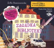 Okładka książki CD MP3 ZAGADKA BIBLIOTEKI IGNACY I MELA NA TROPIE ZŁODZIEJA