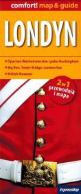 Okładka książki Comfort!map&guide Londyn 2w1 w.2019