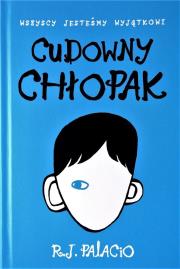 Cudowny chłopak. Autor: R. J. Palacio. Dadada.pl Okładka książki Cudowny chłopak