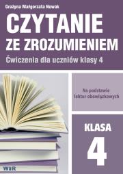 Okładka książki Czytanie ze zrozumieniem dla kl. 4 SP
