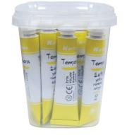 Opakowanie Farba tempera 12ml żółty 15szt KARBON