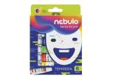 Farby tempera w tubie 6 kolorów NEBULO. Wydawca: Nebulo. Dadada.pl Opakowanie Farby tempera w tubie 6 kolorów NEBULO