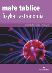 FIZYKA I ASTRONOMIA MAŁE TABLICE WYD. 13. Autor: Opracowanie zbiorowe. Dadada.pl Okładka książki FIZYKA I ASTRONOMIA MAŁE TABLICE WYD. 13