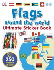 Flags Around the World Ultimate Sticker Book. Wydawca: DK. Dadada.pl Opakowanie Flags Around the World Ultimate Sticker Book
