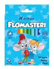 Opakowanie Flamastry 12 kolorów Lapicz KARBON