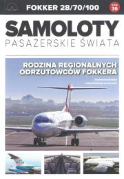 Okładka książki FOKKER 28/70/100 SAMOLOTY PASAŻERSKIE ŚWIATA TOM 36